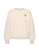 By-Bar Amsterdam lili coast melange sweater 826 oyster melee