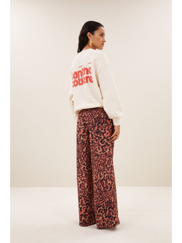 By-Bar Amsterdam lili coast melange sweater 826 oyster melee