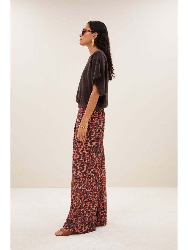 By-Bar Amsterdam celin cheetah pants 909 cheetah blush