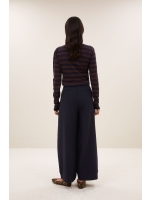By-Bar Amsterdam leya big stripe top 1722 coffee bean