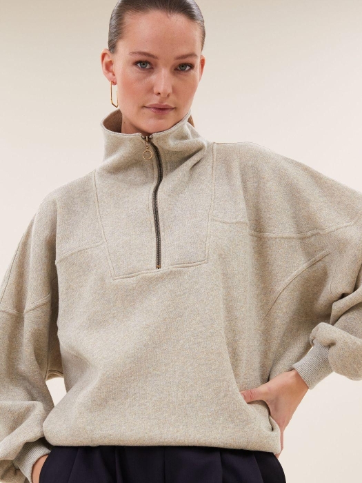 By-Bar Amsterdam roos sparkle sweater 750 gold