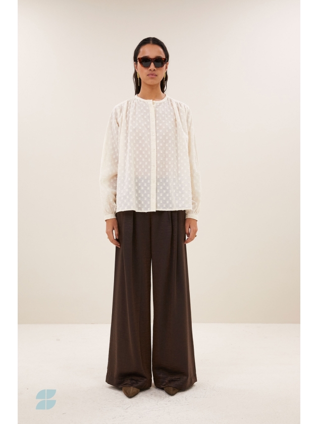 By-Bar Amsterdam nyka weave blouse 47 off white weave