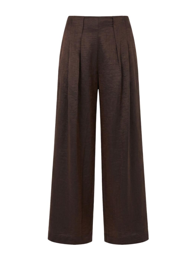 By-Bar Amsterdam lodi metallic pants 725 bronze