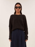 By-Bar Amsterdam polly pullover 787 deep brown