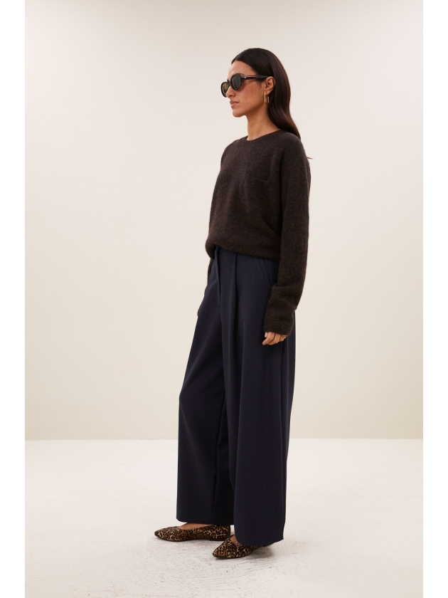 By-Bar Amsterdam polly pullover 787 deep brown