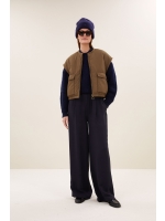 By-Bar Amsterdam gio sleeveless jacket 1705 hazel
