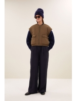 By-Bar Amsterdam gio sleeveless jacket 1705 hazel