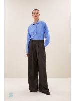 By-Bar Amsterdam lise stripe blouse 1634 azul blue stripe