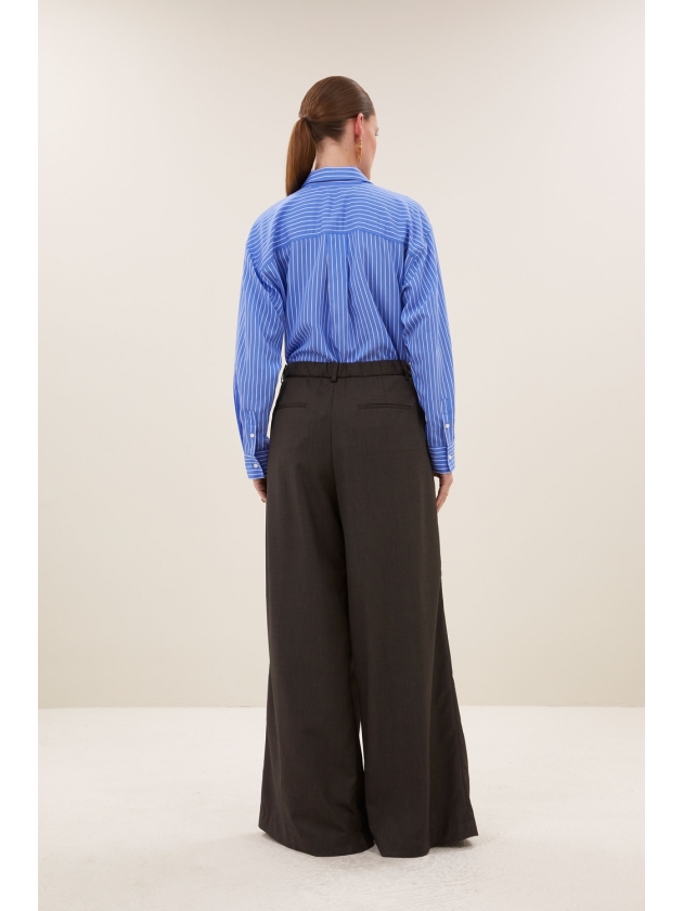 By-Bar Amsterdam lise stripe blouse 1634 azul blue stripe