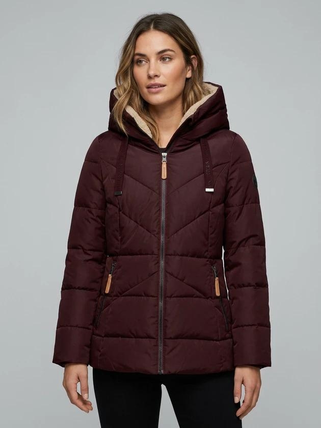 District BISCUIT 3150 dark burgundy