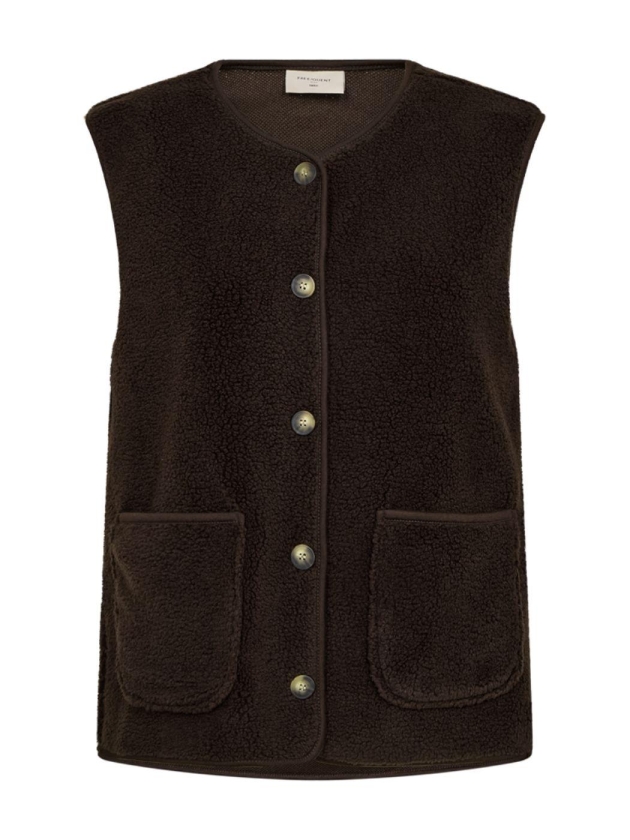 Freequent FQTEDDY-WAISTCOAT Mole