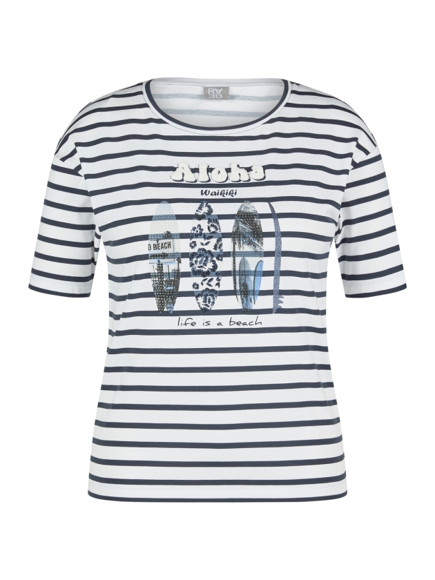 Rabe T-SHIRT 6374 Pazifik