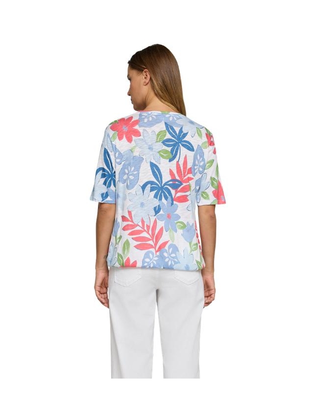 Rabe T-SHIRT 6309 Himmelblau
