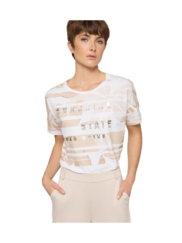Rabe T-SHIRT 6609 Sisal