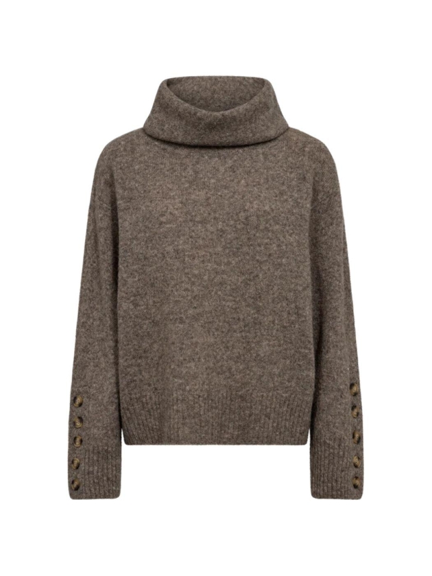 Freequent FQALPA-PULLOVER Mole Melange