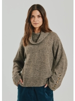 Freequent FQALPA-PULLOVER Mole Melange
