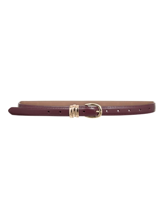 Co Couture BenoCC Belt Wine Red