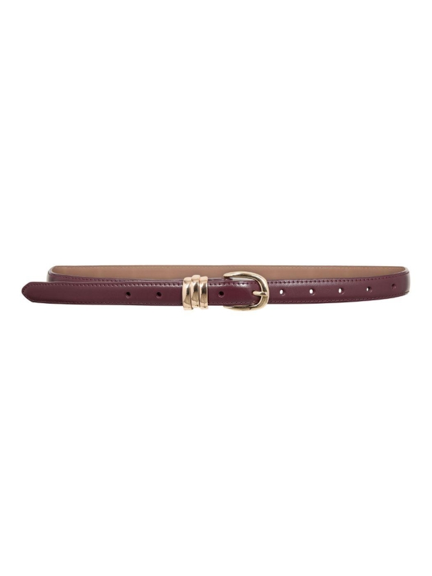 Co Couture BenoCC Belt Wine Red