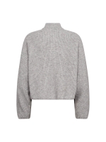 Co Couture RowCC Utility Cardigan Grey Melange