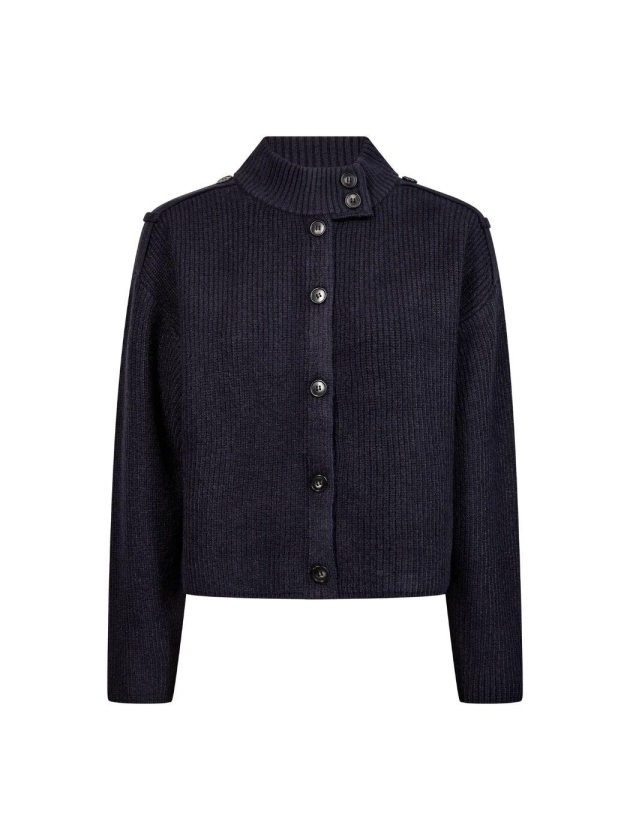 Co Couture RowCC Utility Cardigan 40007 Navy