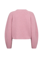 Co Couture AlviaCC Barrel Sleeve Knit Rosebloom