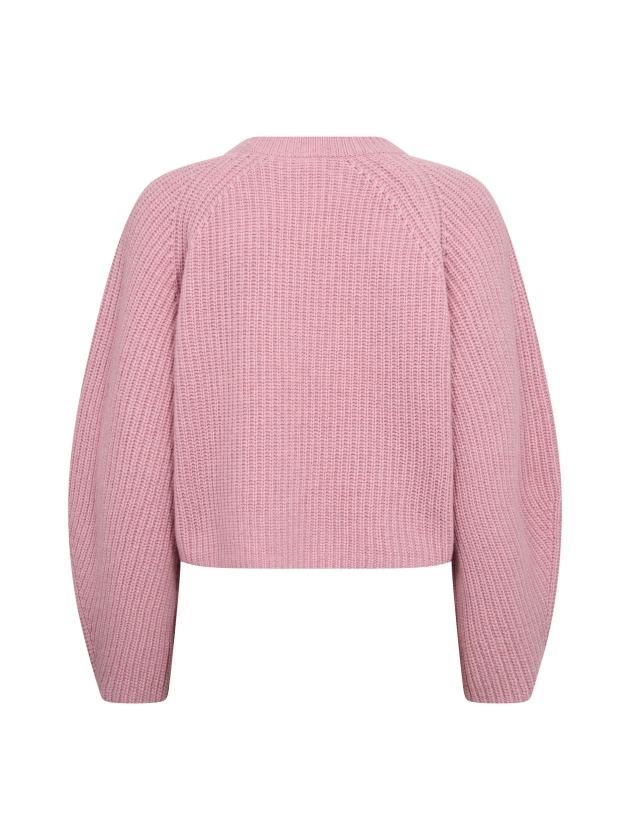 Co Couture AlviaCC Barrel Sleeve Knit Rosebloom