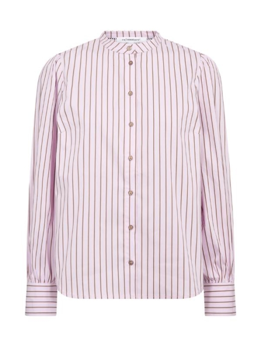 Co Couture SigridCC Stripe Shirt 35006 Rosebloom