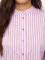 Co Couture SigridCC Stripe Shirt 35006 Rosebloom