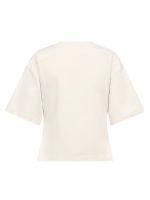 Co Couture 43013 ZengaCC Tee O-Neck 10040 Pearl - Olive
