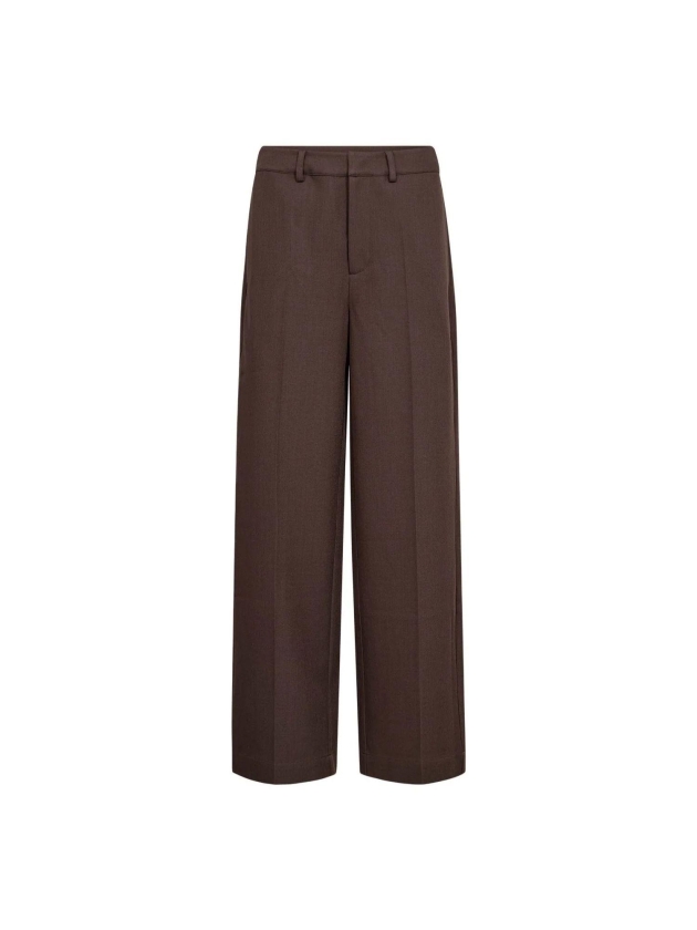 Co Couture LunaCC Wide Pant Dark Brown
