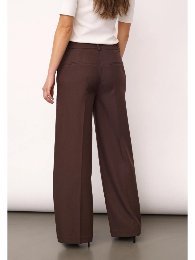 Co Couture LunaCC Wide Pant Dark Brown
