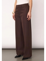 Co Couture LunaCC Wide Pant Dark Brown