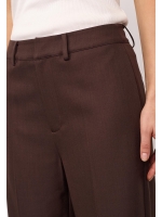 Co Couture LunaCC Wide Pant Dark Brown