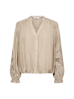 Co Couture DelinCC Balloon Emb Shirt Mink