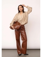 Co Couture DelinCC Balloon Emb Shirt Mink