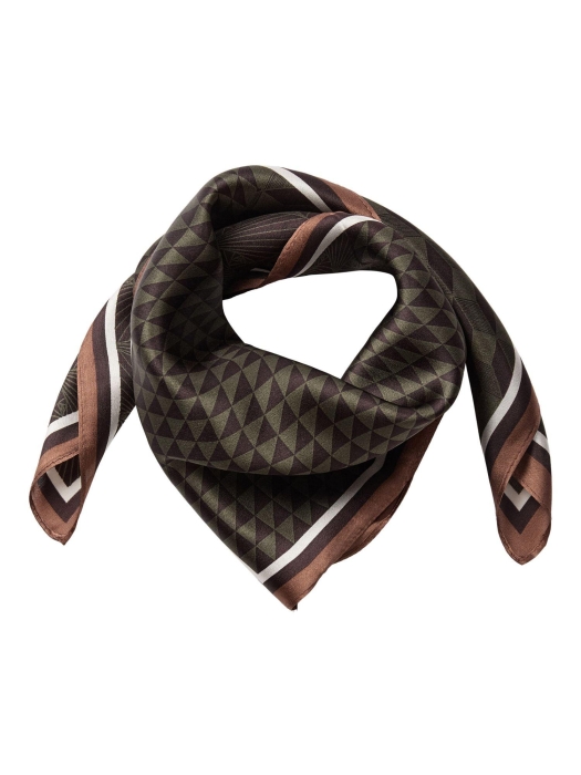 Co Couture ShilaCC Silk Scarf Brown