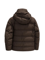 Paul and Shark Typhoon platinum long down jacket 306 Brown