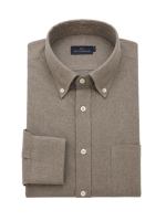 Paul and Shark Flannel shirt button down 128 Brown