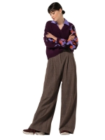 Caroline Biss Pullover 05 Plum multi