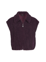 Caroline Biss Bodywarmer faux 05 Plum