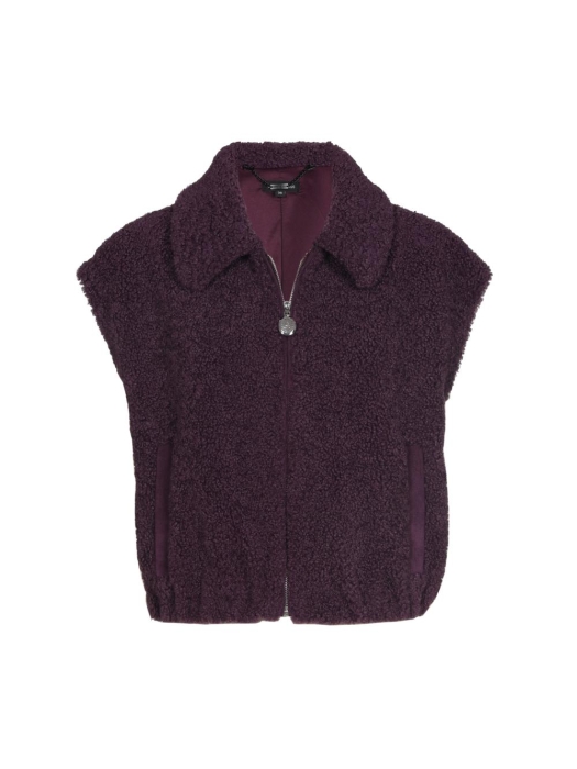 Caroline Biss Bodywarmer faux 05 Plum
