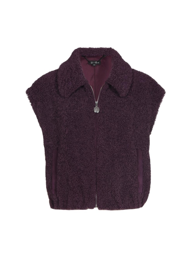 Caroline Biss Bodywarmer faux 05 Plum