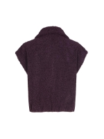 Caroline Biss Bodywarmer faux 05 Plum