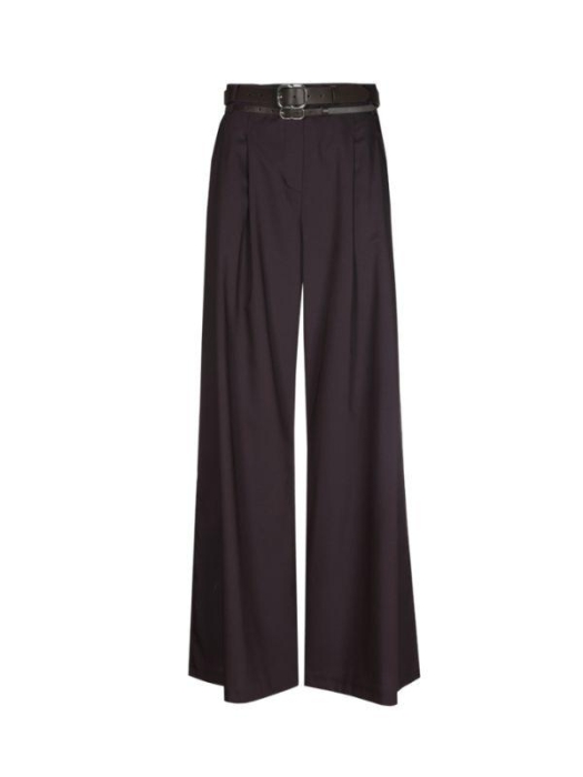 Caroline Biss Boek wol mix 05 Eggplant