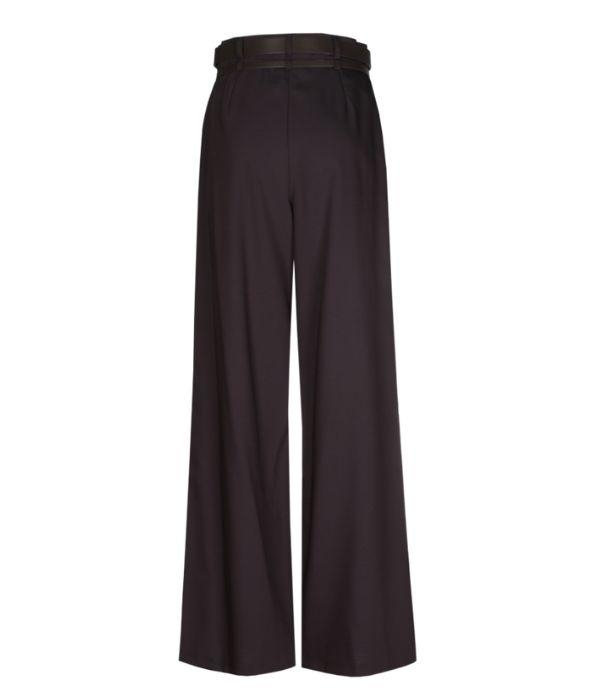 Caroline Biss Boek wol mix 05 Eggplant