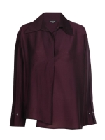 Caroline Biss Blouse tencil 02 Plum