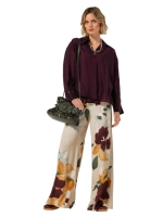 Caroline Biss Blouse tencil 02 Plum