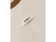 Josh V CODY slim fit T-shirt with logo 319 oat melange