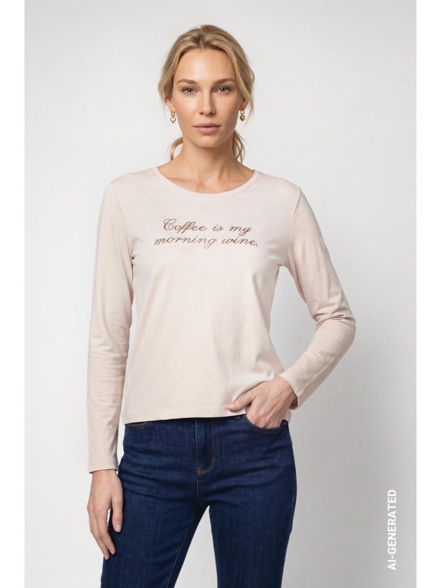 Monari Pullover 163 Creme brulee