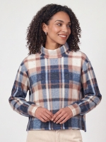 Monari Pullover 554 Tiramisu gemusstert